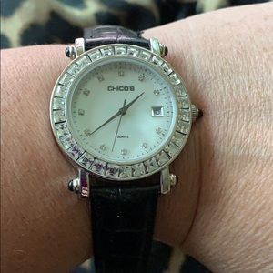 Beautiful Chico’s rhinestone watch